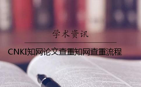 CNKI知网论文查重知网查重流程